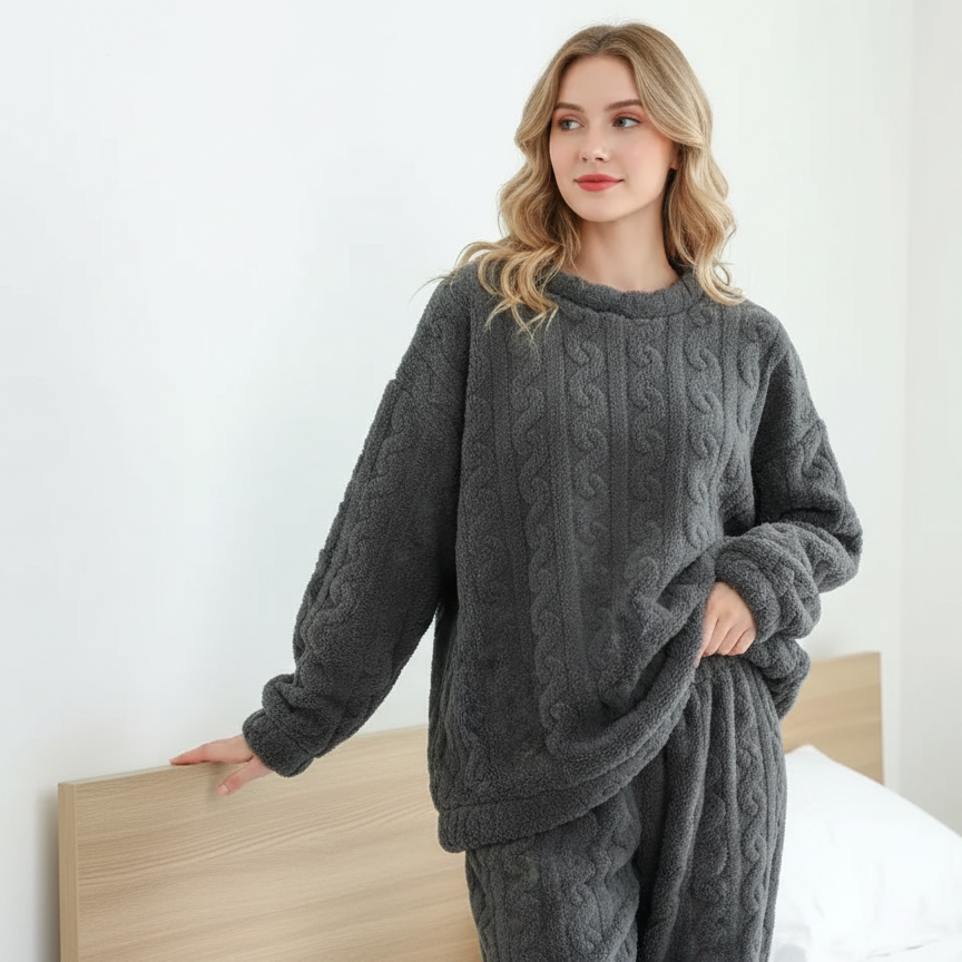 Flannel Loungewear Set