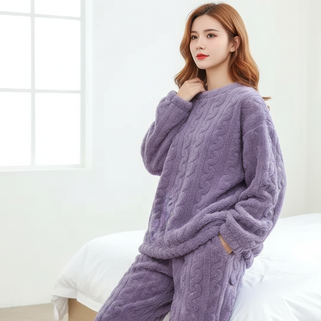 Flannel Loungewear Set