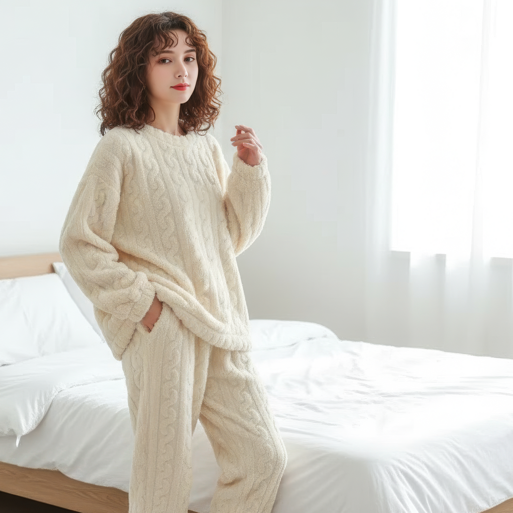 Flannel Loungewear Set